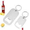 Öppnare Portable Rostfri Steel Bottle Beverage Beer Opener Keychain Creative Home Kitchen Bar Tools Drop Delivery Garden Dining DH4SB