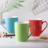 Tasses en céramique tasse tasse colorée colorée tambour de haute qualité en forme de ménage