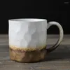 Mokken Europese Retro Keramische Pull Mok Latte Koffiekopje Instant Creatieve Grote Capaciteit Paar Gift