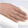 Ringe Klassisch 1 stücke Gold Farbe Allianz Paare Wolfram Band Engagement Für Männer Frauen 3,55mm Breite Comfort Fit 412 Drop Lieferung Jewe Dhouy