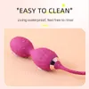 EggsBullets Kegel Ball per le donne Allenamento del pavimento pelvico Allenatore di serraggio della vagina Peso diverso Prodotti femminili Vibratore Giocattoli del sesso Silicone 230804