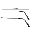 Lunettes de soleil Cadres 1 Paire Métal Lunettes Bras Universel Femmes Hommes Anti-Slip Remplacement Jambe Durable Spectacle Cadre Réparation Outil Lunettes