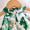 Ensembles de vêtements pour enfants Ensembles de vêtements d'été décontractés pour filles 2023 New Toddler Imprimé floral Hauts sans manches Pantalon court Mode Enfants 2-8Y R230805