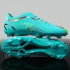 Schoenen Kwaliteit Voetballaarzen Kleed voor mannen Groothandel High Top Tiener Cleats Tfag Soccer Man Turf Futsal Training Sneak