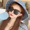 新しい豪華なデザイナーモデル香ばしい四角いチェーンレギーサングラスnet red small sunglasses ch0741の同じモデル