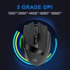MICE REDRAGON SNIPER PRO M801P RGB USB 2 4G Wireless Gaming Mouse 16400DPI 10ボタンGamerラップトップのプログラム可能な人間工学