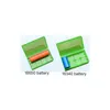 Scatole di immagazzinaggio della batteria Custodia per il trasporto portatile Acrilico Colorf Sicurezza in plastica per e 16340 Battery6 Color Drop Delivery Electronic Dhbo1