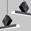 Pendant Lamps Dining Room Chandelier Minimalist Luxury Without Main Light Simple Modern Study Bar Table Led Nordic Lamp