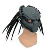 Maski imprezowe film Alien vs Predator Cosplay Mask Halloween Costume Akcesoria Props Latex
