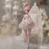 Куклы 1/4 BJD Кукла KACEY вертикально и гибкие уши Симпатичные игрушки для кроликов чисто ручной художественный мяч для шарнирной куклы 230804