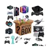 Headphones Earphones 100% Winning High Quality Lucky Mystery Box Most Surprise Gift More Electronic Products Video Card Drop Deliv Dh3Md