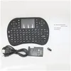 Keyboards Rii I8 Wireless Keyboard 92 Keys 2.4Ghz Air Mouse With Toucad For X96 T95M M8S Mxq Pro 4K Tv Box Drop Delivery Computers N Dhvu6