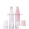 Bouteilles De Parfum En Gros 10 Ml Imprimé Rouleau De Verre Voyage Portable Par Bouteille D'huile Essentielle Mini Dégradé De Couleur Vide Cosmétique Goutte D Dh0Fa