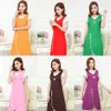 Aprons El Supermarket Waitress Female Apron Dress Long Home Kitchen Baking Women Professional Salon Nail Florist Shop Work Bib2744