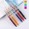 Fountain Pens 0.38/0.5mm Transparent Fountain Pen Art Creation Painting Font Design Scrapbook DIY Student School Supplies Stationery 230804