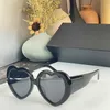 2023 luxury designer New B family love ins net red The same fashion personality heart-shaped sunglasses BB00788