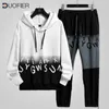 Herren-Trainingsanzüge, Sportanzüge, Kapuzenpullover, Hosen, 2-teilige passende Sets, Designer-Kleidung für Herren, Kleidung, Trainingsanzug mit Rundhalsausschnitt, Sweatshirts 230804