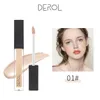 DEROL Waterproof Eyes Face Concealer Liquid Cover Dark Circles Acne Natural Make Up Effect Base Foundation Cream Cosmetics