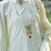 Anhänger Halsketten Luxus alte chinesische Hanfu für Frauen mit Quaste 2023