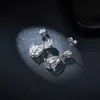 Оптовая диск 7x11 мм 6ct груша резание мойссанитовые бриллианты женские ювелирные изделия 925sliver Жам
