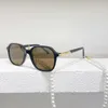 2024 Diseñador de lujo Nuevo diseñador de lujo Xiangjia Red en línea en línea con la misma personalidad Japonesa e INS Pearl Chain para gafas de sol versátiles de mujeres CH5988S