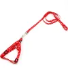 Chien Harnais Laisses Nylon Imprimé Réglable Pet Collier Chiot Chat Animaux Accessoires Collier Corde Cravate En Gros