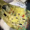 Schals BYSIFA| Maulbeerseidenschal Schal Mode Herbst Winter Jaune Citron Foulard Europa Amerika Stil langer Hals Kopf