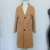 Trench da uomo Cappotto British Manica lunga Autunno Inverno Tendenza Moda Giacche monopetto in lana Cappotto maschile 230804