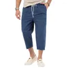 Pantalons pour hommes Cross Border Printemps/Été Décontracté Serré Jambe large Marque de mode Sports