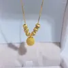 Hanger Kettingen Mode Durian Ketting Voor Vrouwen Elegante Temperament Fruit Paar Valentijnsdag Sieraden Meisjes Romantiek Geschenken