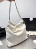 Luxe en cuir véritable femmes sacs à bandoulière fourre-tout bandoulière blanc chaîne sac femmes sacs à provisions filles concepteur sac à main sac à main