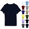 Heren T-shirts Kleding Kort Effen Fitness Groot Sportshirt Elastisch Katoen Zak Grote en lange heren