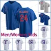 Nuova maglia da baseball Fergie Jenkins Ernie Banks Seiya Suzuki Dansby Swanson Cody Bellinger Anthony Rizzo 0 Marcus Stroman Anderson Ian Happ Stitched Men Kids Women