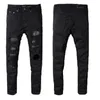 am Luxury Trousers amirl amirlies 2023 amis imiri amiiri Mens New Designer purple Denim Jeans Holes Arrivals Jean COOLGUY Biker Pants amari Man Clo Q8H7