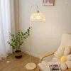 Floor Lamps Elegant Standing Living Room Warm Lighting Minimalist European Lamp Nordic Dimmable Lampada Da Terra Decor