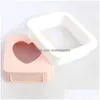 Baking Moulds Heart Shape Sandwich Mold Love Bread Toast Making Mod Cutter Sandwiches Maker Kitchen Tool Drop Delivery Home Garden D Dhcbi