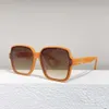 2024 Neuer hochwertiger neuer Luxusdesigner neuer Online -Promi Tiktok gleiche Stil Ins Sonnenbrille Mode und vielseitige Sonnenbrille CH6375