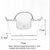 Дизайнерский кошелек с ручкой Оптовая продажа Мини-кошелек Модная сумка дермы Реконструкция косой короткой крестообразной сумки для пельменей сумки дизайнерская женская сумка Маленькая девочка