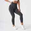Nvgtn gespikkelde naadloze spandex leggings vrouwen zachte training panty fitness outfits yogabroek hoge taille sportschool slijtage