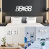 Wall Clocks 3D LED Digital Clock Decor Glowing Night Mode Adjustable Electronic Table Decoration Living Room Accessories