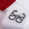 Europe and the United States simple classic designer earrings synthesize. Brand fashion INS latest popular earrings. Valentine's gift designer jewelry.