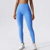 2023 Back v Leggings Scrunch Fitness Pantaloni da yoga Pantaloni da allenamento a vita alta da donna Running Jogging Calzamaglia attiva Abbigliamento da palestra