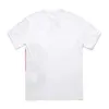 Paylaş Ortak Olmak Moda Erkek T-Shirts Tasarımcı Kırmızı Kalp Gömlek Günlük Tshirt Pamuk Nakış Kısa Kol Yaz T-Shirtb052