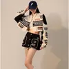 Women's Jackets American Retro Detachable Motorcycle Baseball Jacket Y2K Street Hip Hop Trend Wild Couple Casual Loose Top 230804