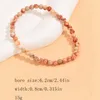 Strand 4/6/8/10mm Natural Stone Beads Bracelet For Women Men Aquamarines Jades Jewelry Agates Elastic Bangle Bracelets