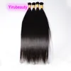 100% Human Hair Bulks Brazilian Hair Extensions 12-28inch 3 PCS 50g Silky Straight Natural Color