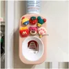 Держатели зубной щетки Matic Kids Tootaste Dispenser Squeezer для детей домашний мультфильм аксессуары для ванной комнаты 210709 Del Del Dhe5r