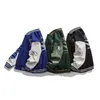 Chaquetas para hombre Primavera y otoño Klein Manga de cuero azul Costura Uniforme de béisbol Chaqueta Hombres Americano Bordado Pareja suelta 230804