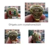 Klaster pierścieni 1991 Miami Hurricanes National Championship Ring hurtowy fan mężczyźni Prezent 2022 2023 Hip Hop punkowy dostawa biżuterii 20 DHJ1X