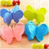 Piekarnik Mitts 2PCS/Set Butterfly Cake Bake Cure Odporny na ciepło Sile Rękawe rękawice Klip Ręka Wygodne Uchwyty garnka Klips Dostarcz dhjda